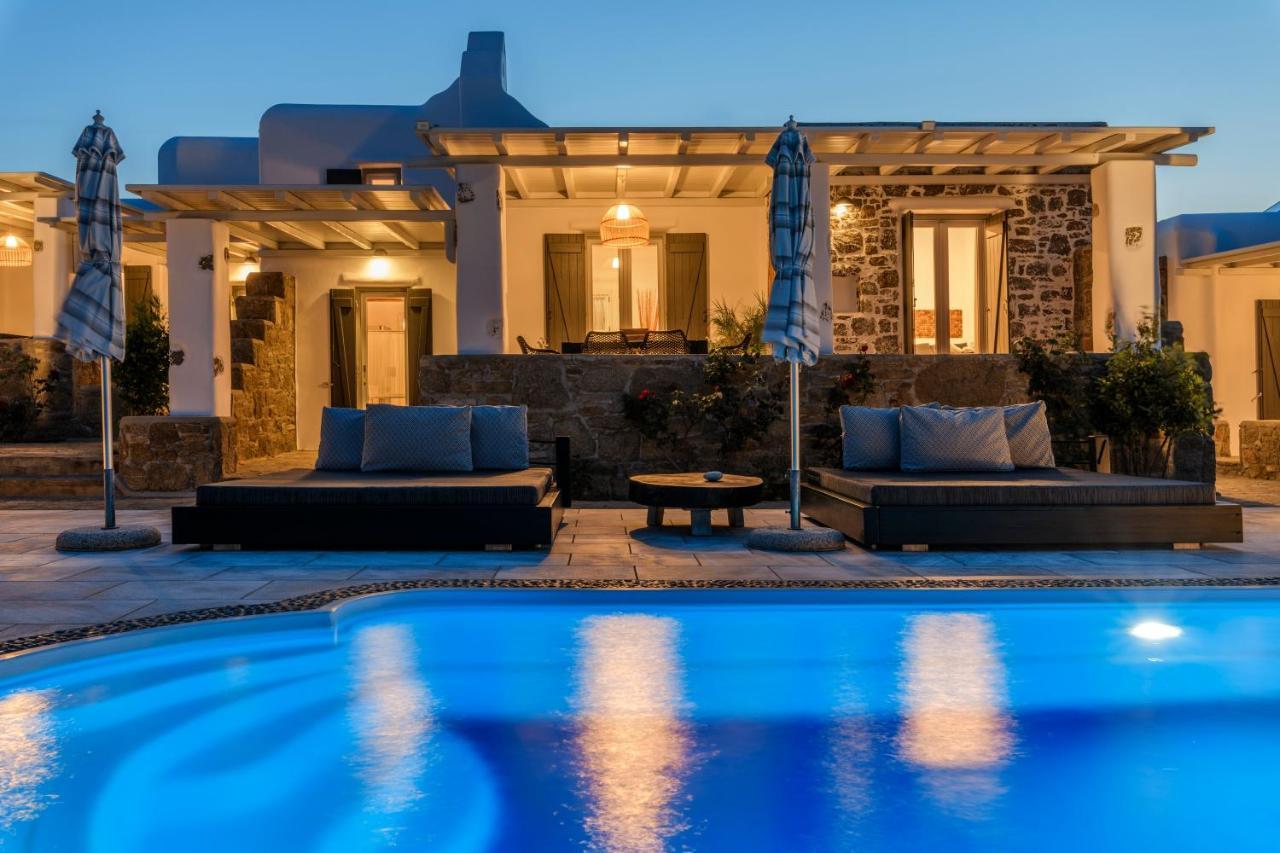 קלפטיס Aurora Mykonos Villas מראה חיצוני תמונה