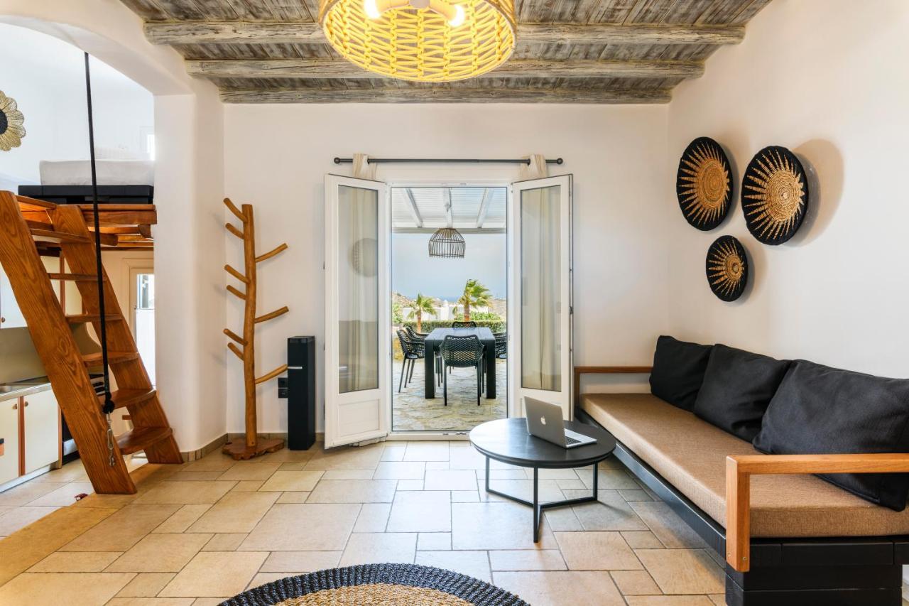 קלפטיס Aurora Mykonos Villas מראה חיצוני תמונה